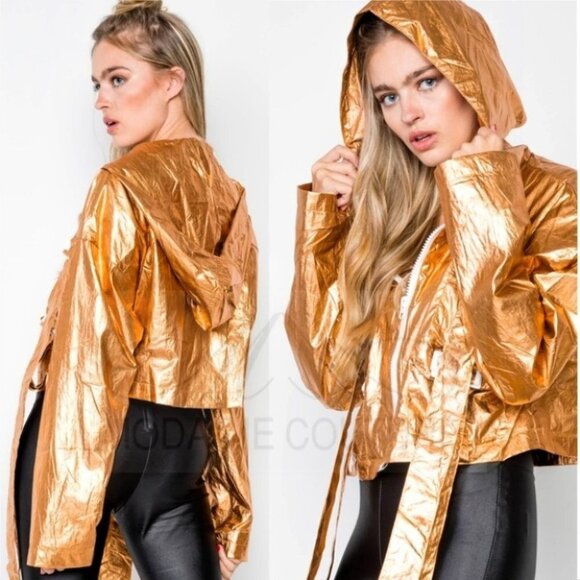 METALLIC FOIL JACKET - Picture 4 of 7